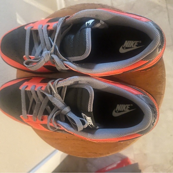 Nike Men's Sneakers - Red and Black - Picture 4 of 8